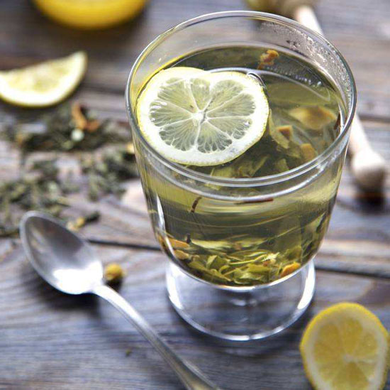 绿茶柠檬饮保护心脏