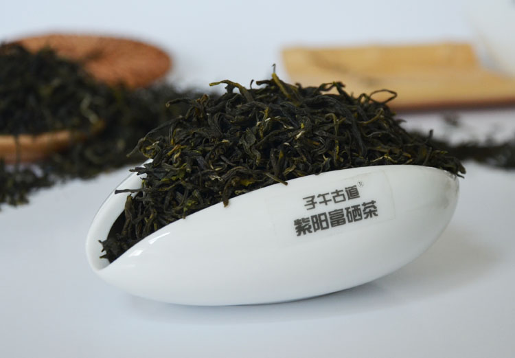 紫阳毛尖茶型难看不整齐却很好喝
