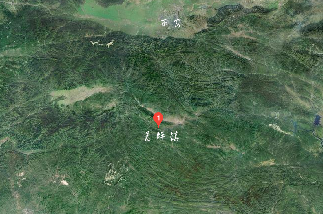 紫阳县蒿坪镇地图位置